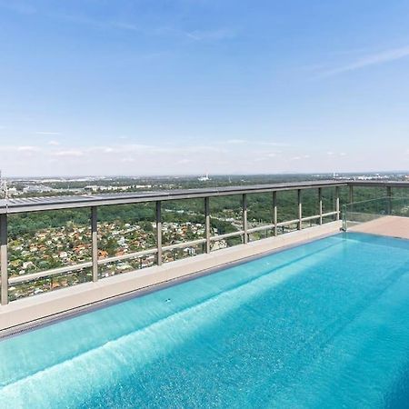 Design Apartment With Amazing View Over Viena Exterior foto